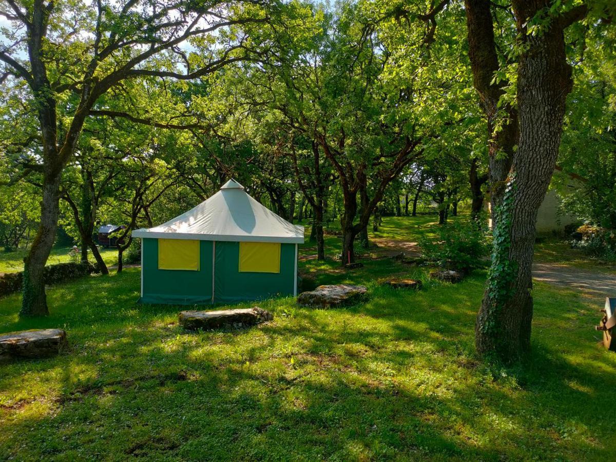 Camping Le Bel Air Mobil Home Le Cornouiller 4 Personnes Limogne-en-Quercy Extérieur photo