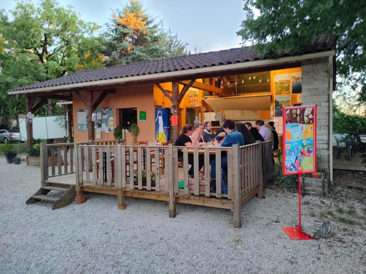 Camping Le Bel Air Mobil Home Le Cornouiller 4 Personnes Limogne-en-Quercy Extérieur photo